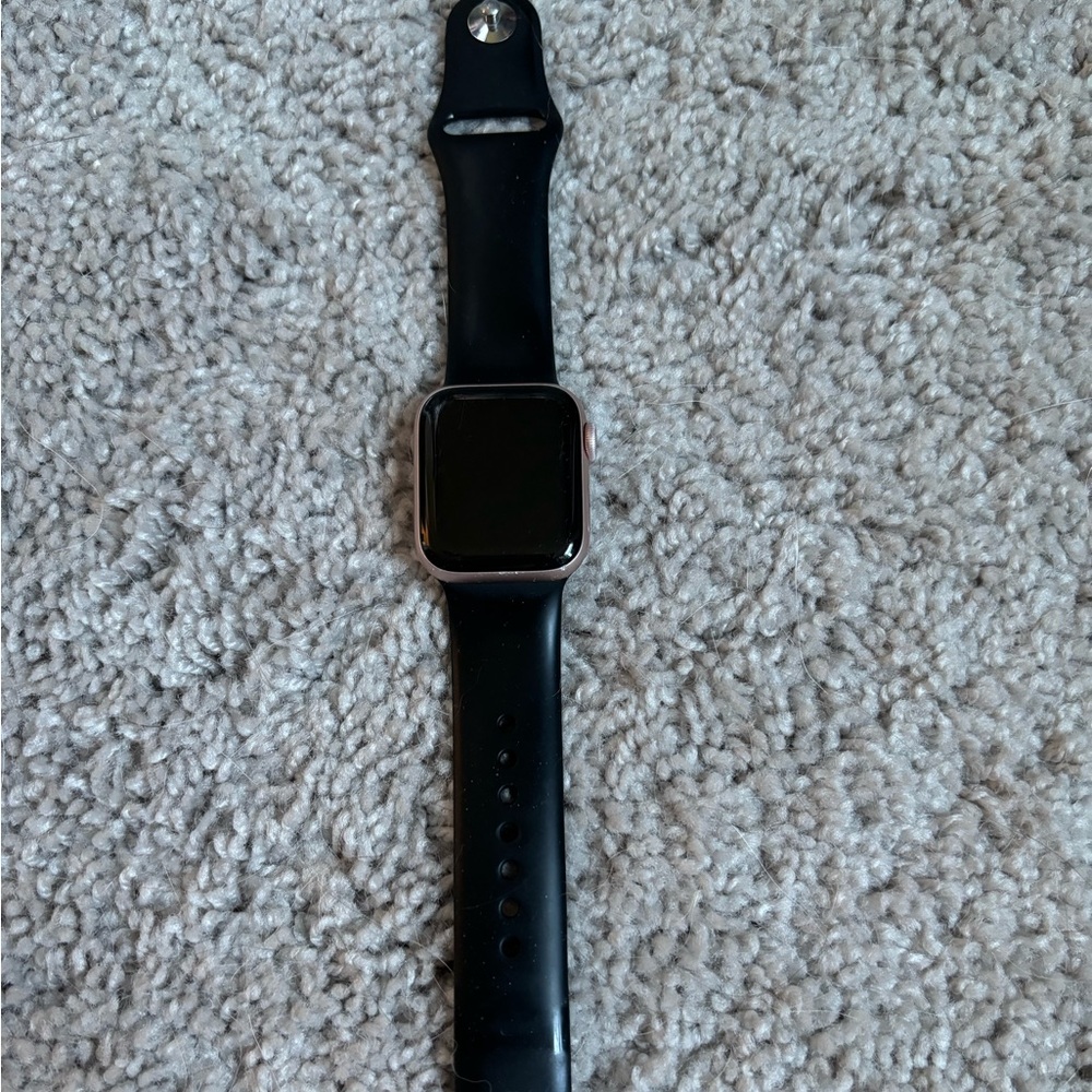 Apple Series 5 Watch 40 MM Space Gray Smart Watch With Black Band